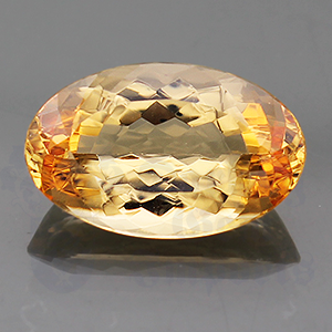 Topaz 8.14cts Oval 16.2x10.2 Golden TOP030