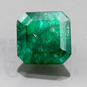 Emerald 1.91cts Cut Corner Square 7.8 EM109