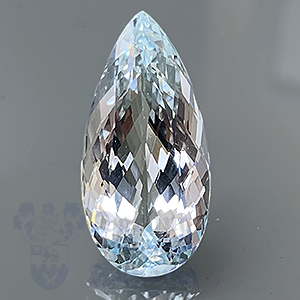 Aquamarine 16.81ct Pear 25.2x12.5 AQ086