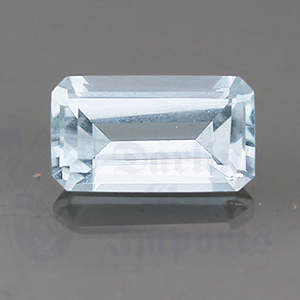 Aquamarine 1.75ct Emerald Cut 10.1x5.8 AQ087