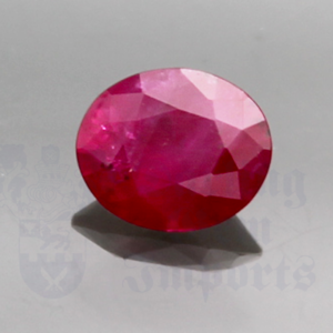 Ruby .93ct Oval 6.5x5.4 RU109