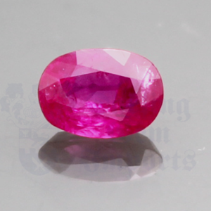 Ruby 1.23ct Oval 7.5x5.3 RU116
