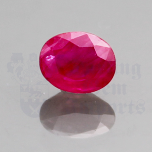 Ruby 1.02ct Oval 6.5x5.2 RU123