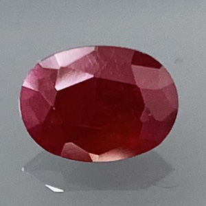 Ruby .69cts Oval 6.6x4.7 RU124