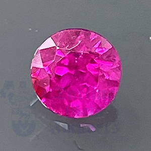 Ruby .66ct Round 5.0 RU132
