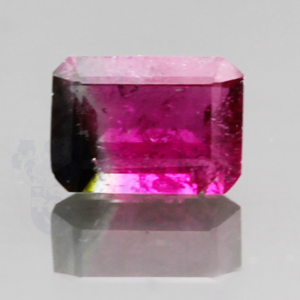 Tourmaline 1.80ct Emerald Cut 9x6.5 Watermelon PTU100