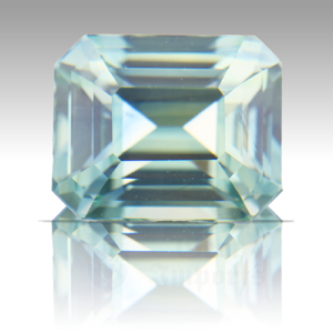 Sapphire 2.19ct Emerald Cut 7.6x6.1 Teal TSA056