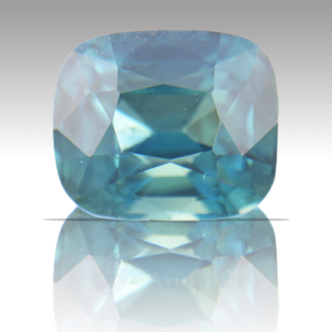 Sapphire 1.17ct Cushion 6.2x5.2 Teal (NH) TSA062