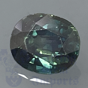 Sapphire 1.08ct Oval 6.7x5.6 Teal TSA074