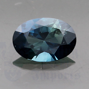 Sapphire .64ct Oval 6.5x4.5 Teal TSA081
