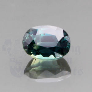 Sapphire 1.22cts Oval 6.5x4.9 Teal TSA085