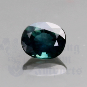 Sapphire .86cts Oval 6.1x5.3 Teal TSA091