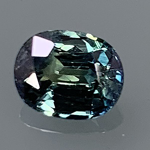 Sapphire 1.04cts Oval 6.5x5.1 Teal TSA092