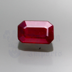 Ruby .57ct Emerald Cut 5.4x3.4 RU138