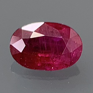 Ruby .76cts Oval 6.4x4.2 RU144