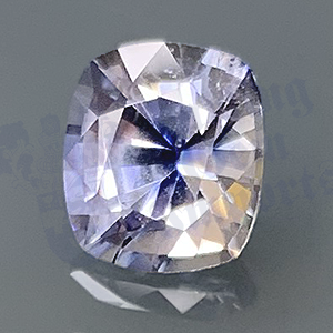 Sapphire 2.05ct Cushion 7.5x6.8 "Ice Blue" BOS045
