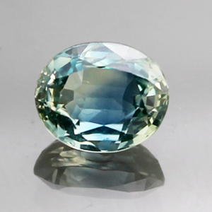 Sapphire 3.51ct Oval 9.6x7.9 "Peacock" BOS131