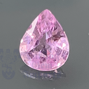 Sapphire 0.64ct Pear 6.2x5.2 Pink PKS067