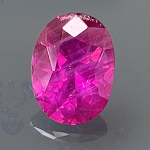 Sapphire 1.21ct Oval 7.6x5.7 Pink PKS070