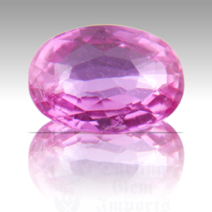 Sapphire 1.49ct Oval 8.2x5.7 Pink PKS077