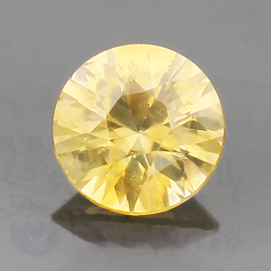 SAPPHIRE .84ct Round 5.75 Yellow YS015