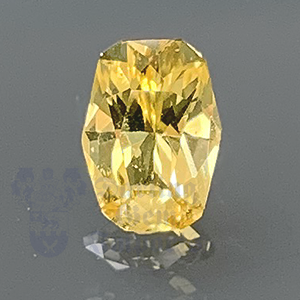 Sapphire 0.92ct Antique Oval 7x5 Yellow YS062