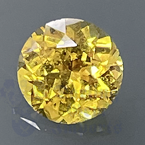 Sapphire 1.07ct Round 6.1 Yellow YS078