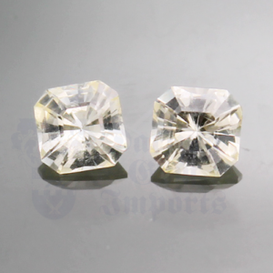 Sapphire 1.32ct Asscher 5 Pair Yellow YS082
