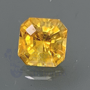 Sapphire 0.50ct Asscher 4.5 Yellow YS084