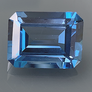 TOPAZ 12.94ct Emerald Cut 16x12 London BOS400