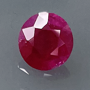 Ruby .98ct Round 6 BOS075