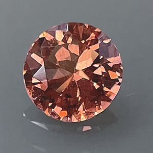 Sunstone 1.41ct Round 8 Peach BOS341