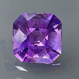 Amethyst 2.86ct Emerald Cut 9 AM025