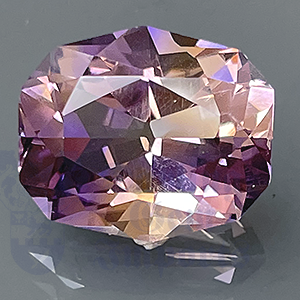 Ametrine 14.75ct Cushion 17.3x14.6 Fancy Cut AM028