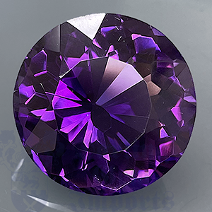 Amethyst 32.72ct Round 21.6 AM033