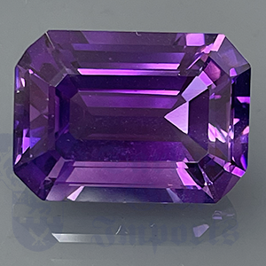 Amethyst 15.68ct Emerald Cut 18x13 AM040