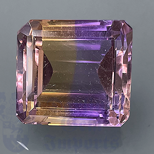 Ametrine 19.98ct Emerald Cut 15.8x14.7 AM044