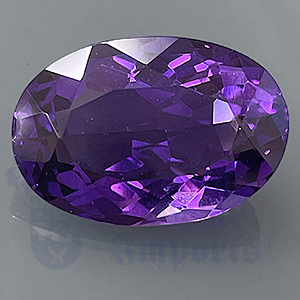 Amethyst 14.64ct Oval 20.1x13.7 AM046