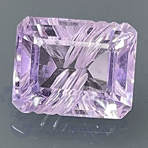 Amethyst 3.39ct Emerald Cut 10x8 AM047