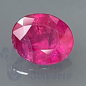 Ruby .84ct Oval 6.4x5.3 DAR020