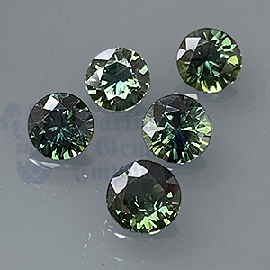 Sapphire 4.02ct Round 5.6-6mm 5pc Lot DAR024