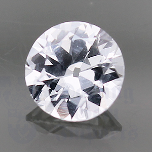 Sapphire 1.30ct Round 6.5 White WSA001