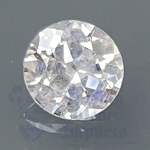 Sapphire .79ct Round 5.6 White WSA008