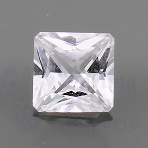 Sapphire 1.04ct Princess 5.8 White WSA012