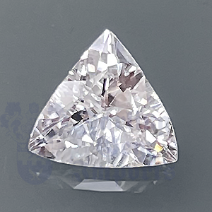 Sapphire 1.37ct Trillion 7 White WSA016