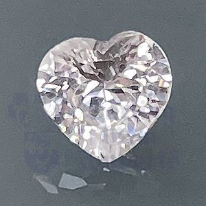 Sapphire .86ct Heart 6 White WSA021