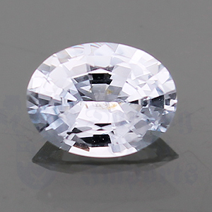Sapphire 1.44ct Oval 8.2x6.2 White WSA028