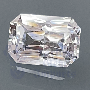 Sapphire 1.72ct Radiant 7.9x5.5 White WSA029