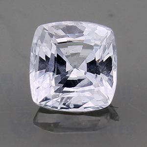 Sapphire 1.60ct Cushion 6.3 White WSA030
