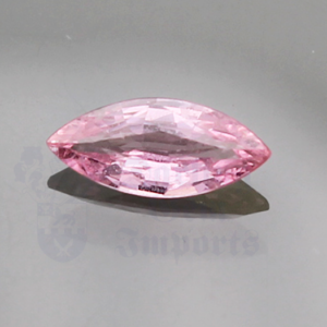 SAPPHIRE .93ct Marquise 9.8x4.3 Peach PS018